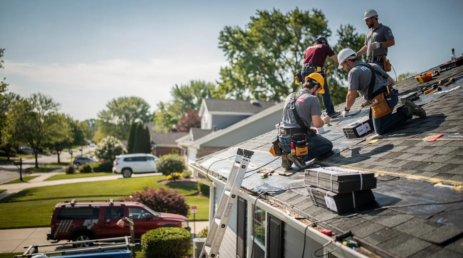 Roof Repair in Saybrook, IL around you
